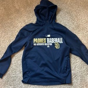 Majestic San Diego Padres hoodie. M